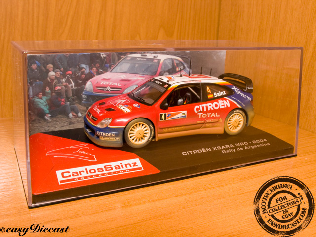 CITROEN XSARA WRC CARLOS SAINZ 1:43 ARGENTINA 2004 #4 | eBay