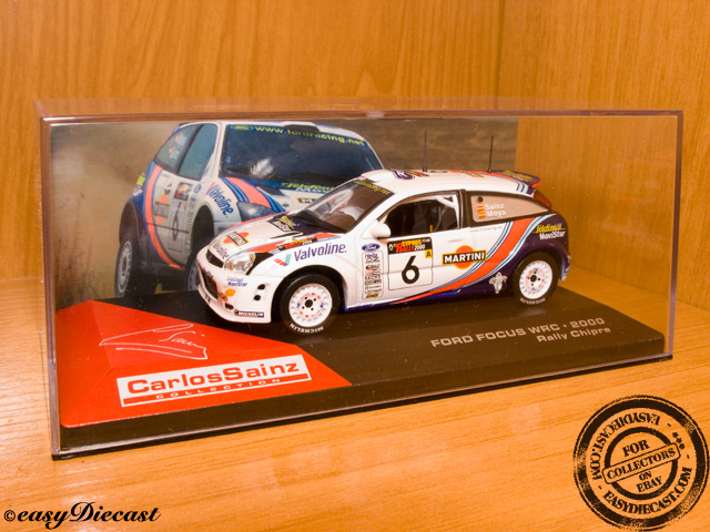 FORD FOCUS WRC CARLOS SAINZ 1:43 CHIPRE RALLY 2000 #6 | eBay