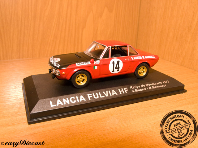 LANCIA FULVIA HF 1:43 MONTECARLO 1972 S.MUNARI #14 | eBay