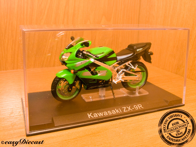 笑笑笑 　2箱 KAWASAKI ZX9R ZX-9R NINJA GREEN-BLACK 1/24 RARE | eBay